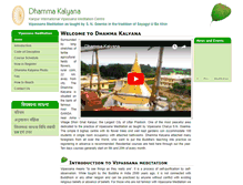 Tablet Screenshot of dhammakalyana.org